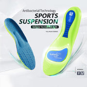 Orthopedic Insoles with Arch Support for Plantar Fasciitis | Shock Absorbing Sports Shoe Inserts for Men & Women